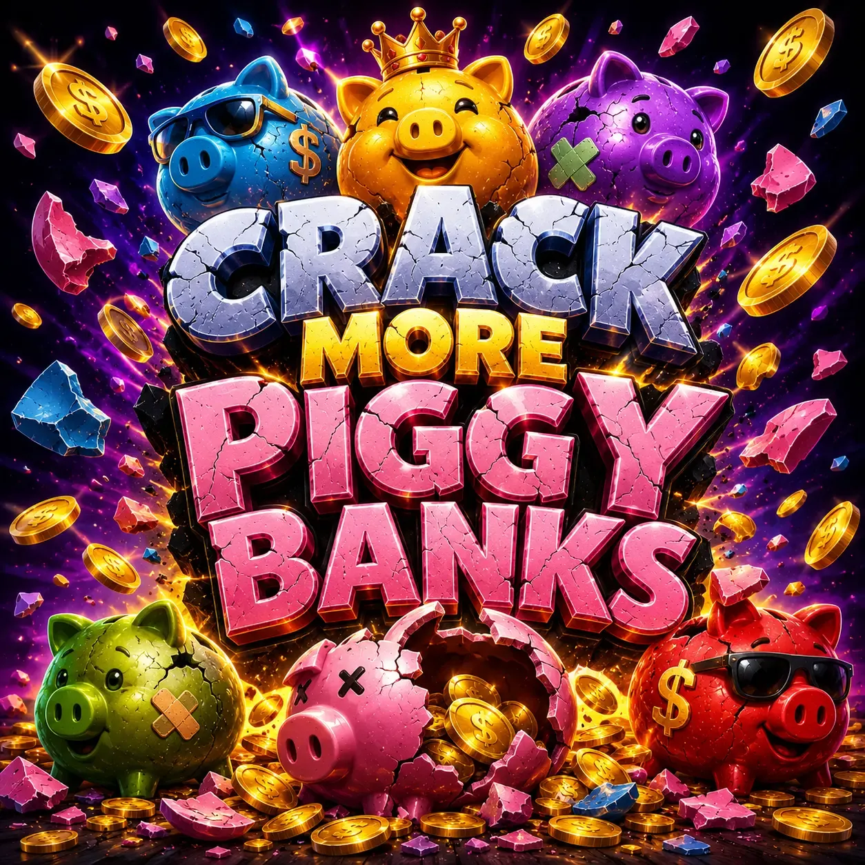 Crack More Piggy Banks